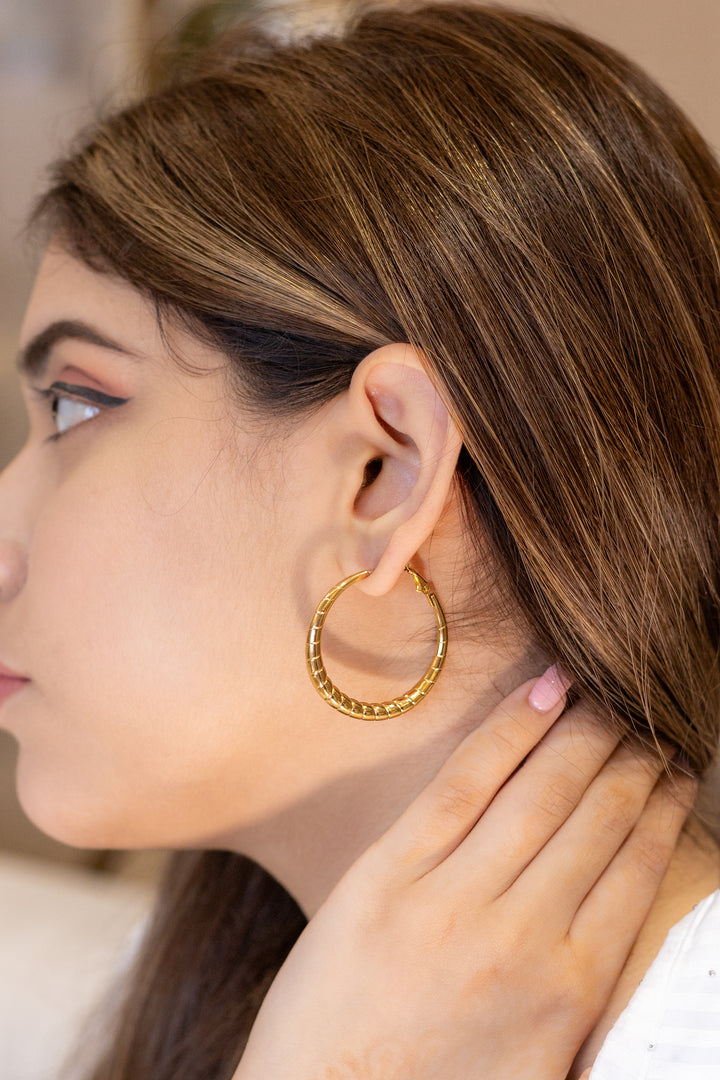 Bold Circle Earrings